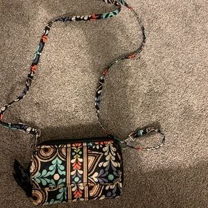 Vera Bradley Collegiate RFID All in One Crossbody
